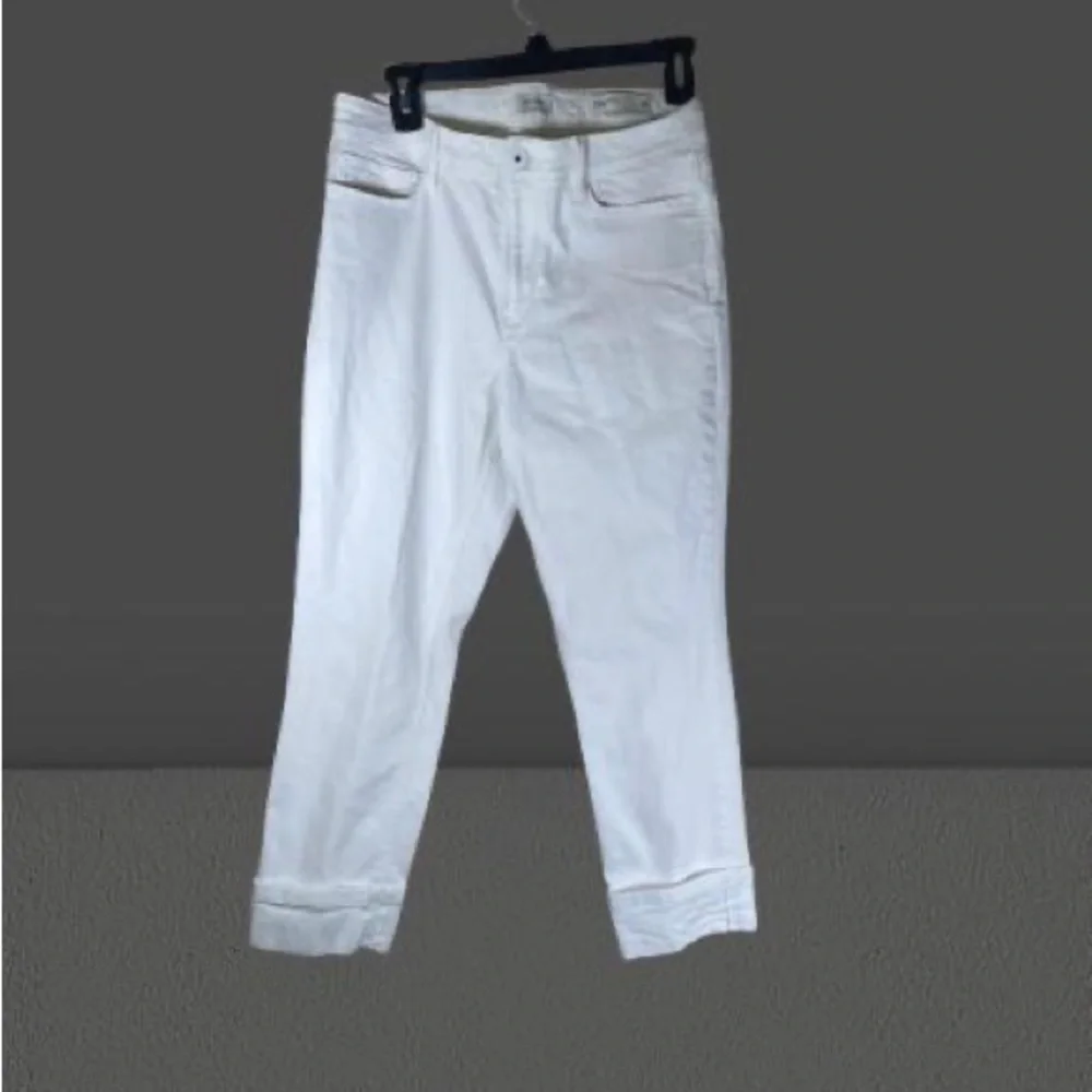 J. Jill Women's Bright White Straight Leg Jeans